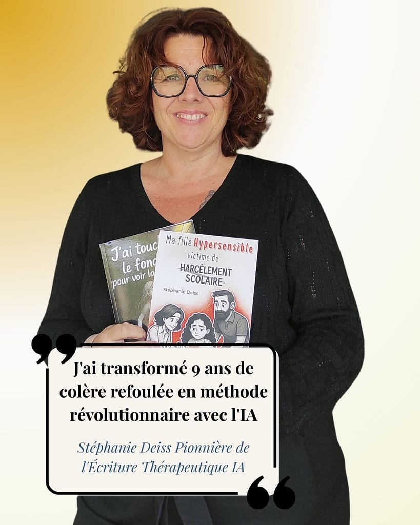 Stéphanie Deiss hypnothérapeute écriture thérapeutique IA auteure méthode ÉCRIS guérison burn-out maternel