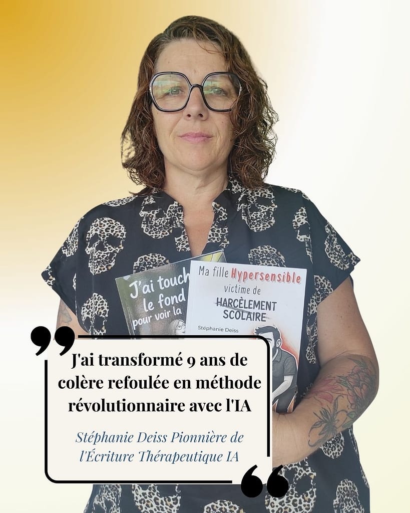 Stéphanie Deiss hypnothérapeute écriture thérapeutique IA auteure méthode ÉCRIS guérison burn-out maternel